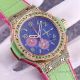 Hublot Big Bang Jeans Red&Green Rubber Strap Blue Dial Replica Watch (7)_th.jpg
